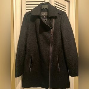 London Fog wool like pea coat Size XS Black